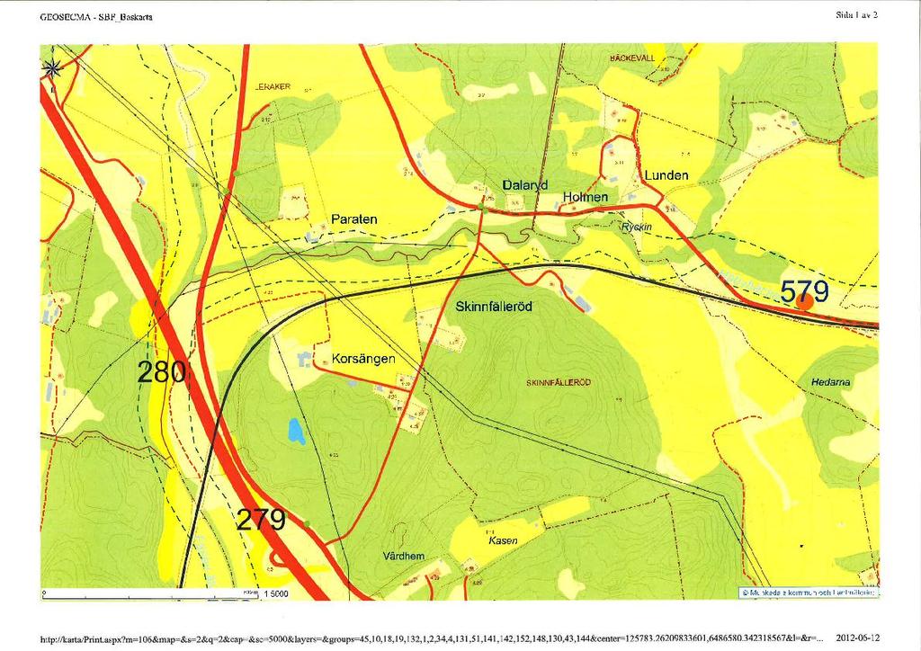 Dinglevägen, Lv 165 Lokalväg/ cykelväg Håbybäcken Strandskyddsgräns Ny utfart Lysekilsbanan Befintlig bostadsbebyggelse Planområde Naturvärde Färlev älv Damm Kulturmiljö E 6 Markägarförhållanden