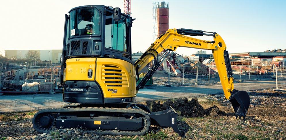 PRESTANDA NY GENERATION AV ELEKTRONISKT STYRD yanmar-motor Med en uteffekt på 18,9 kw vid 2 200 varv/min är Yanmars motor 3TNV88-ESV resultatet av vår kontinuerliga strävan att uppnå tekniska