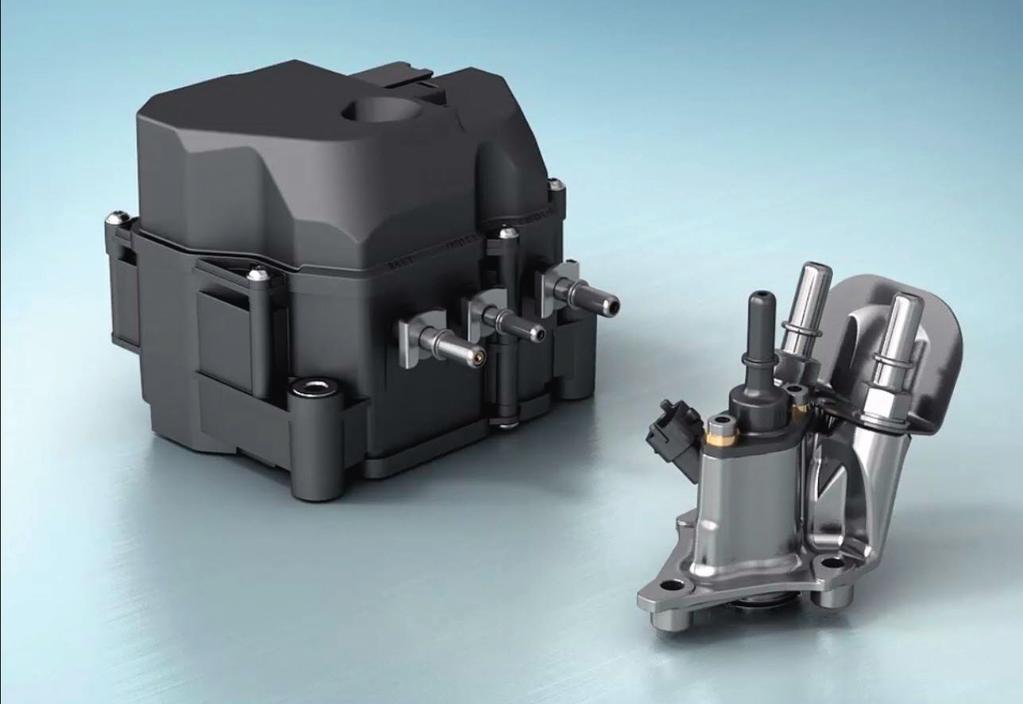 Denoxtronic-system för lastbilar 7 Jämfört med Denoxtronic 1.1, som stödjer finfördelning av AdBlue med tryckluft, sprutas AdBlue i Denoxtronic 2.1 och 2.