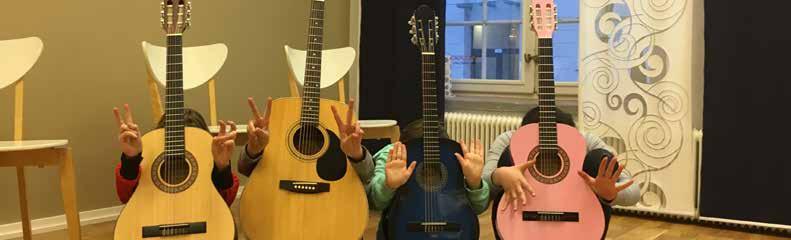 från 11 år. Undervisningen sker enskilt eller i grupp. Orkester/Ensemble Alla som spelar ett instrument har möjlighet att delta i en ensemble eller orkester.
