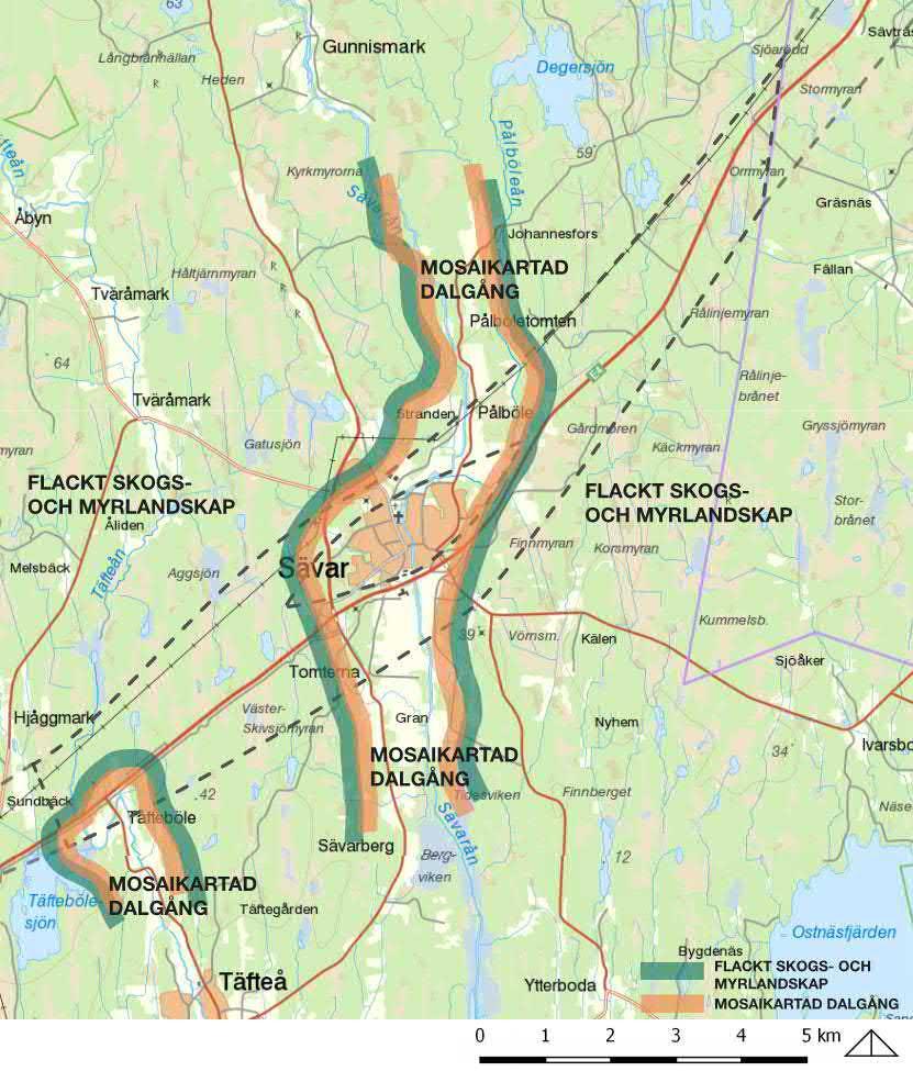kusten. När landet reste sig bildades myrmarker och sjöar i berggrundens svackor, vilket bland annat skapat förutsättningar för renbete och fågelhabitat.