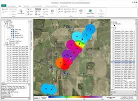 insamling av data, invertering, tolkning, analys och visualisering av resultat.
