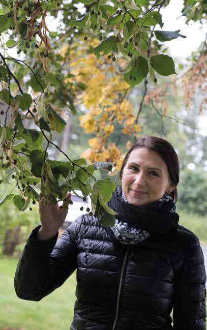 Naturen kring Karlsborg är en av de saker som Greta uppskattar mest med sitt nya hem. i elva år och ser nu fram emot att få lära sig andra delar av yrket. I Litauen hade jag soldater som patienter.