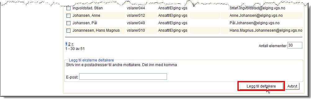 Notera att man kan markera, Sänd