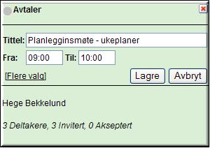På följande sätt visas inbjudan
