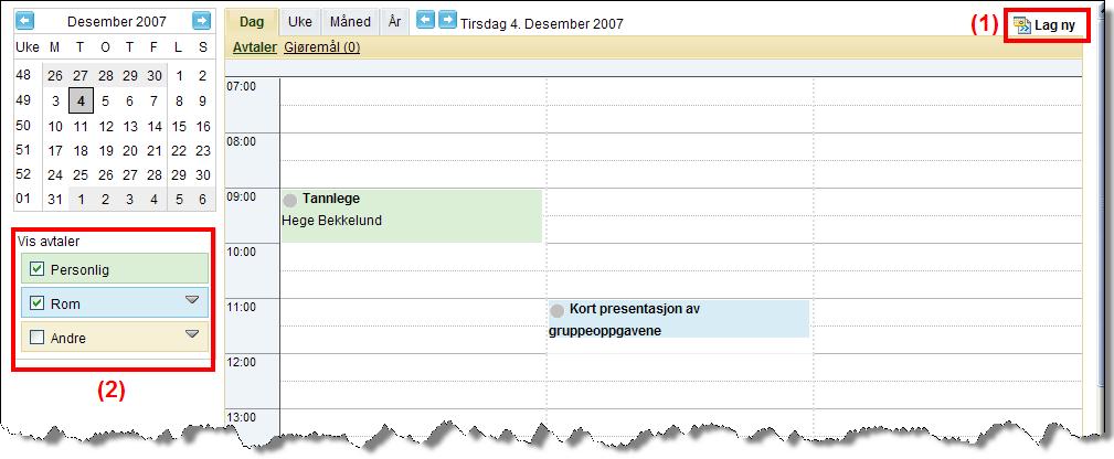 Övre del: Nedre del: Välj