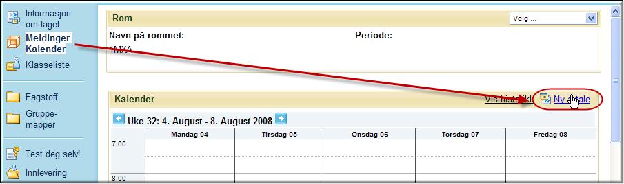 automatiskt till alla deltagare i rummet.
