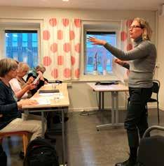 Årets sista OES-konferens Länsföreningen Stockholm fick besök av Katarina Holgersson, verksamhetschef Råsunda vårdcentral.