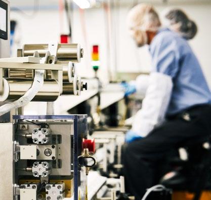 EN VÄXANDE PRODUKTPORTFÖLJ SKA PRODUCERAS MED ÖKANDE KVALITETSKRAV Under 2017 har en stor del av arbetet inom Operations fokuserat på integrationen av Nutraceutix.