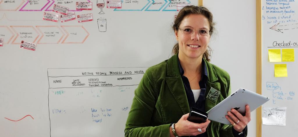 Kristina Palm leder projektet Vägar till ett hållbart arbetsliv och ska ta reda på vilka utmaningar det digitala arbetslivet medför.