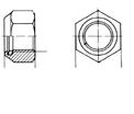 Låsmutter med nyloninsats, ISO 10511/DIN 985 Artikelnummer ZB (6) M6 10555 200 M8 10565 200 M10 11845 100 M12 10765 100 d M6 M8 M10 M12 h max 6