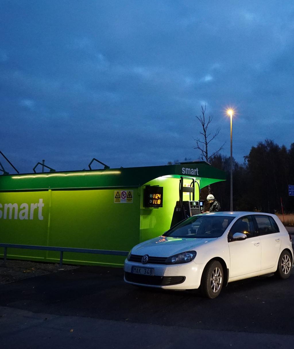 Smart s tankstation i