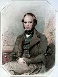 ) Språket är en gåva från Gud Charles Darwin (1809-1882) Språket har utvecklas genom evolutionen och det naturliga urvalet (1859).