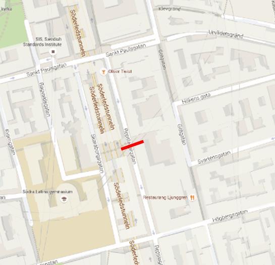 2.11 Repslagargatan Efter åtgärd Repslagargatan 15. Datum 2016-12-14 Väder 1 grad, sol Datum 2016-12-18 Tid 15:30 16:30 Väder 5 grader, uppehåll (med riktn.) (mot riktn.