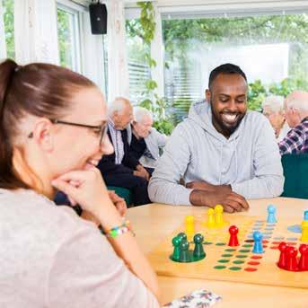 Korttidsplats växelvård Några av kommunens äldreboenden har korttidsplatser.