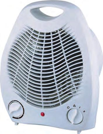 4002000051 Konvektorelement 2000W Turbo Konvektorelement 230V med tre effektlägen