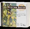 Julbelysning - Utomhus - Star Trading system DECOR 9 SYSTEM DECOR - 4V LED 10 000h 60W = 4000 lampor.