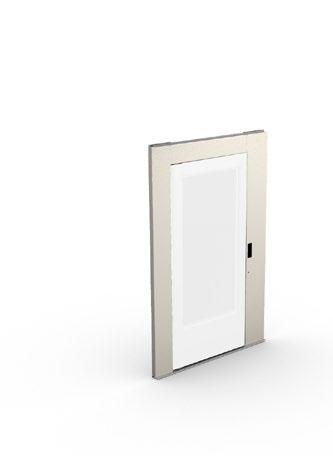 2040 2000 2240 Schaktdörr Dörrkarm och dörröppningshöjd Dörrkarm Varje dörr levereras med en dörrkarm. Dörrkarmens storlek beror på plattformens/korgens storlek samt dörröppningens bredd och höjd.