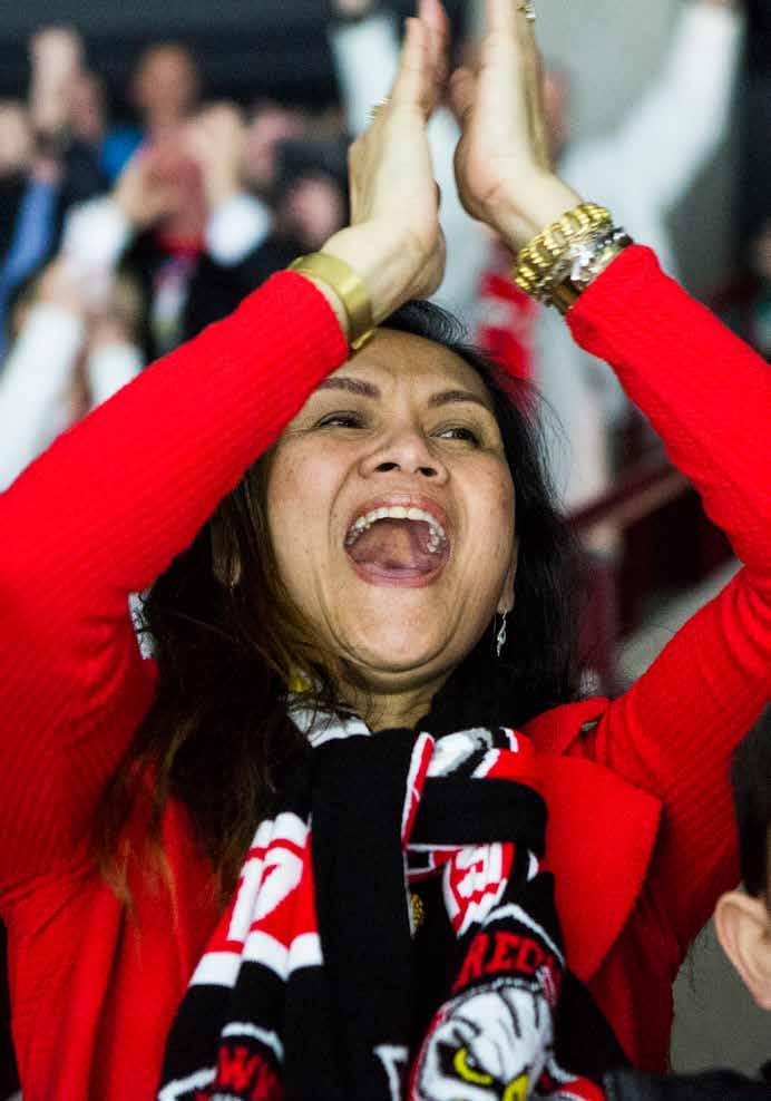 UPPLEVELSEN Du som företagare har många olika anledningar till att vara en del av Malmö Redhawks.