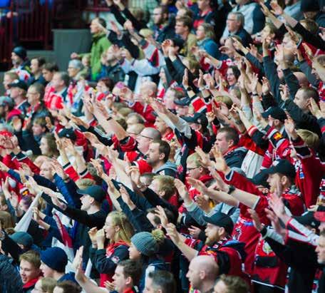 STÖRST RÄCKVIDD OCH FLEST INSLAG I MEDIA Tillsammans med Allsvenskan i fotboll totaldominerar SHL de svenska rättigheterna avseende både räckvidd och inslagstider i media.