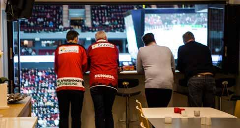 september Inbjudan till 2 affärsluncher Relation: Medlemskap i Redhawks Nätverk - se sid 44 Samhällsengagemang: Nätverkspartner till Mer än hockey TM