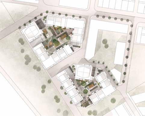 Bo nära stad och natur Våra kvarter Maria Mosaik växer fram i natursköna Mariastaden, ca fem kilometer norr om Helsingborgs centrum.