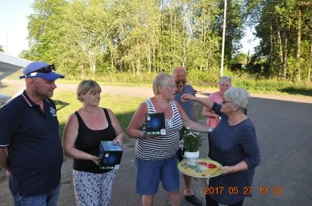 Man var rätt så trött efter fredagens övningar, så man blev