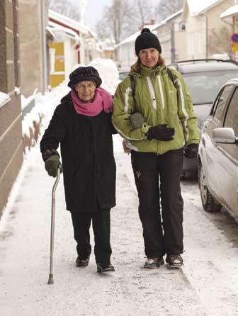 Promenadkompisar behövs! SjäLVStänDIG eller assisterad motion utomhus hör till en meningsfull ålderdom.