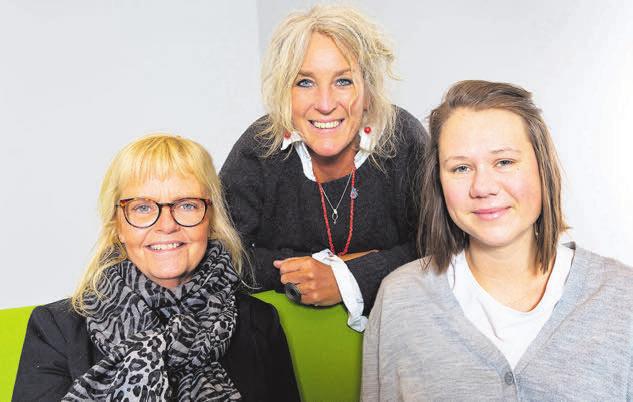 20 Agneta Jonzon, Vctora Ekman och Emmele Todd. Foto: Gonzalo Irgoyen Värmdö en nytänkande kommun där alla elever nkluderas Nytänkande är ledordet Värmdö kommuns skolor.