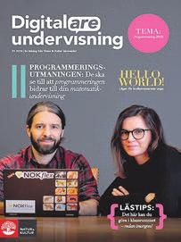 Det dgtala är en del av samhället och här för att stanna, då måste även skolan hänga med och ge eleverna bästa möjlga förutsättnngar för framtden, säger Andreas Müller.