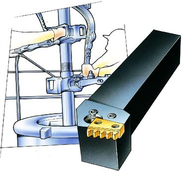 ÄNNN T-Max Twin-Lock för gängning av oljerör T-Max Twin-Lock-systemet system T-Max Twin-Lock är ett system som väl passar de många och varierande behoven och kraven inom oljeindustrin, i första hand