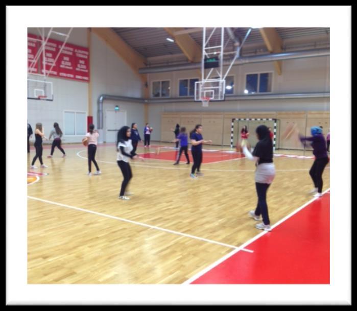 Ronjabollen Ronjabollen är ett projekt som vill ge unga tjejer som bor i resurssvaga områden och/eller har ett inskränkt livsutrymme möjligheten att få spela basket och fotboll tillsammans med