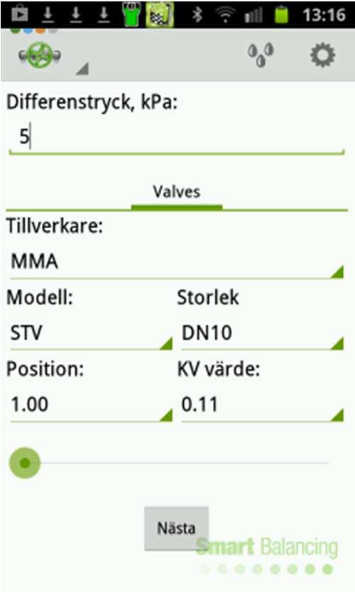 Förberedelser Mätning, forts. 3.2.