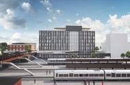 WTC Växjö ligger i centrala Växjö i direkt anslutning till Resecentrum och järnvägen. Byggnaden blir en viktig knutpunkt i utvecklingen av Stationsområdet.