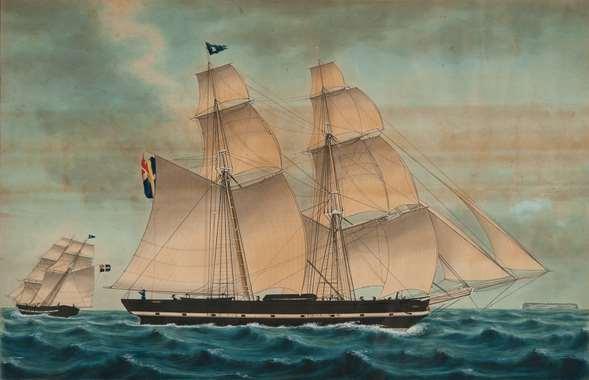 BULL byggdes på Liljewalchs varv i Luleå 1841 av rederi C.F. Liljewalchs, hemmahamn Stockholm. BULL var det andra svenska fartyget som någonsin seglat jorden runt.
