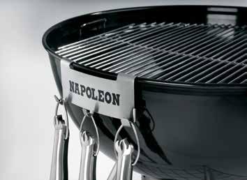 VERTYGSHÅLLARE I ROSTFRITT STÅL 57 cm KOLGRILL VAGN ELLER BEN NK22CK-C PRO22K-L Denna verktygshållare passar perfekt att hänga
