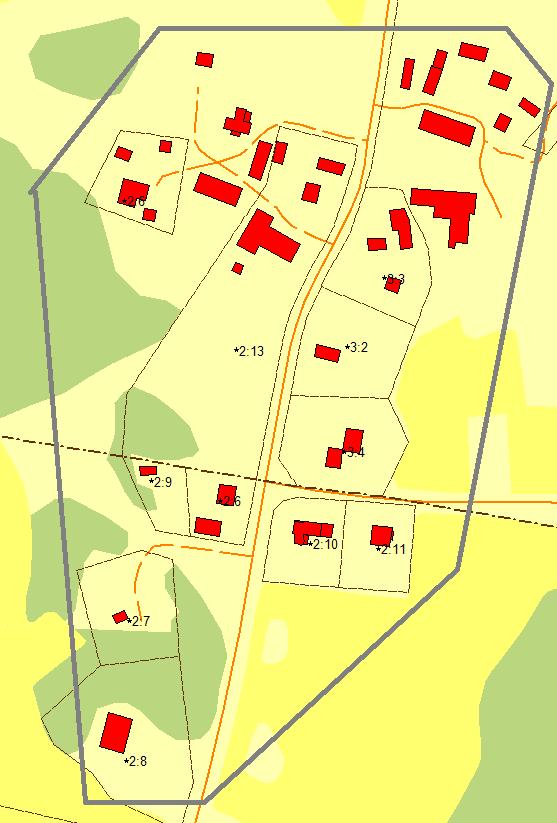Skålsta I VA-planen: Bevakningsområde Befintlig bebyggelse Planförhållanden Befintlig VA-försörjning Förutsättningar för enskild vattenförsörjning Förutsättningar för enskild avloppshantering