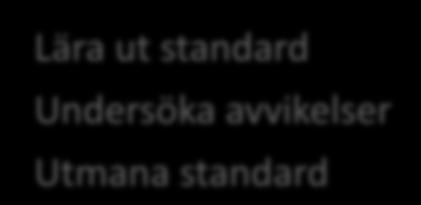 gemensam vision Värna kunden Gemensamt lärande