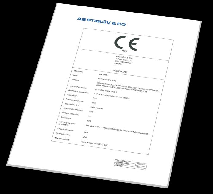 Vi ser EN 1090 som en förlängning av ISO 9001. EN 1090 ställer högre krav på materialhantering och svetskompetans.