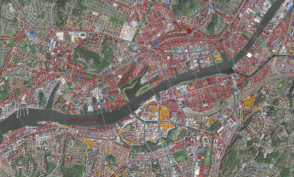 Gångnät och gångmiljö Prioritera stråk som har förutsättningar för högt användande Space Syntax som stöd för att bedöma stråks förutsättningar För att både identifiera nuvarande viktiga stråk och de