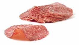 skivad tunt skivad Rulle, 4x2 kg 44 färsk sverige 32 ca 8 kg/krt Salami Milano skivad, 5 g Mild finmald salami med lätt