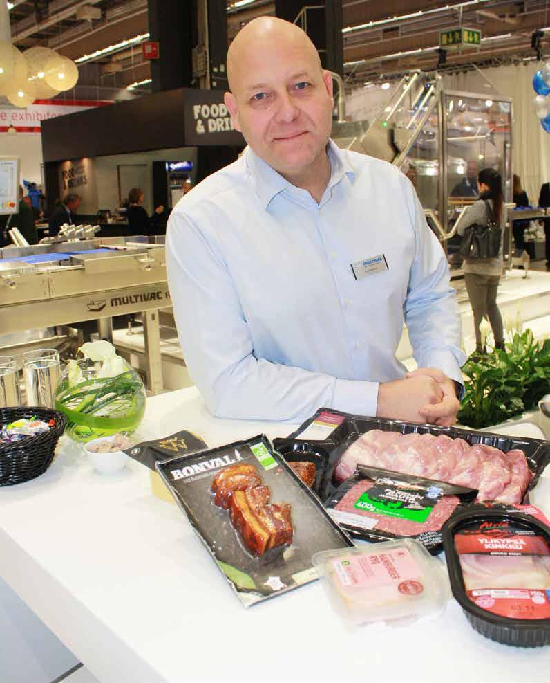 HALLÅ DÄR Hallå där... Anders Källman, vd för Multivac AB. Ett av de ledande företagen för förpackningslösningar och som ställde ut på mässan Scanpack nyligen.