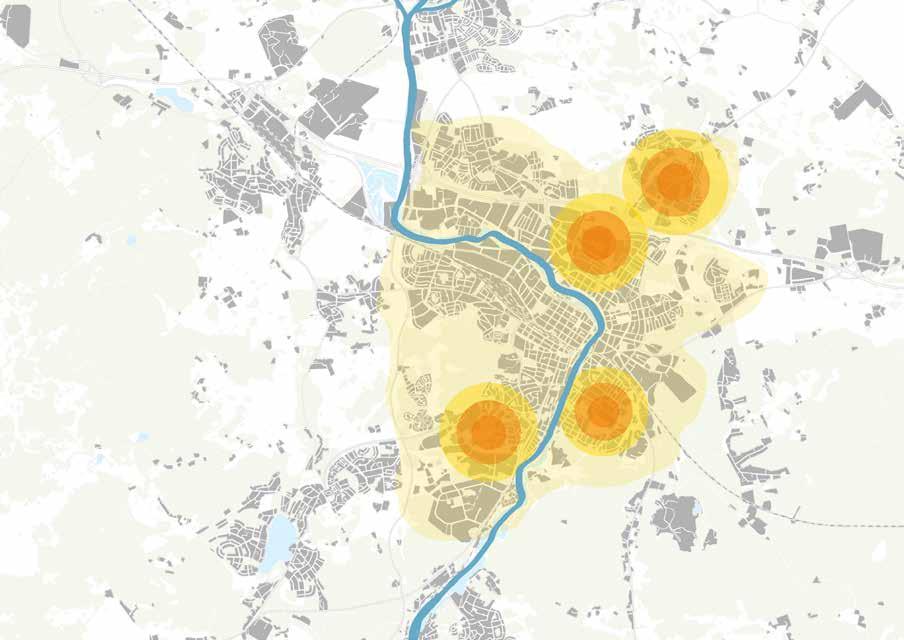 Stadsläkning för en sammanhållen stad Fram till 2030 behöver Eskilstuna ca 600 nya bostäder om året.