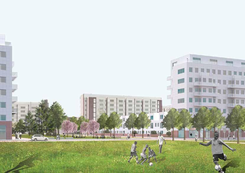 Årby Norra I maj 2016 bjöd kommunen in byggaktörer med sina arkitekter att medverka i en byggherredialog.