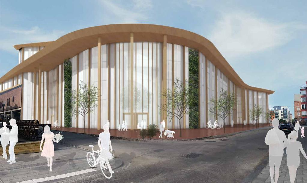 Kultur- och kongresshall Behoven av att skapa fler och större möteslokaler har ökat i takt med Eskilstunas starka utveckling.