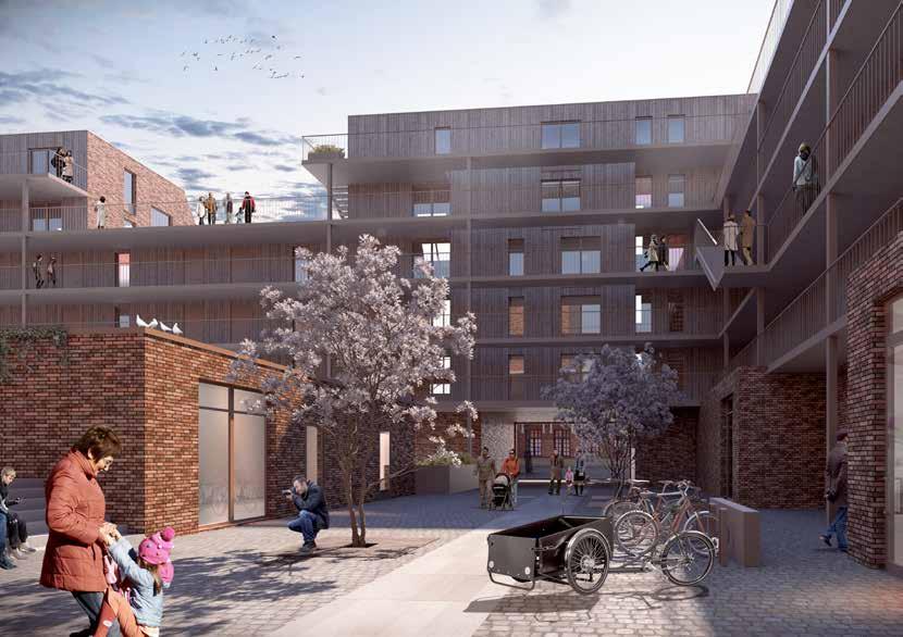 Kvarteret Valören Planering pågår för nya bostäder på Valören 2 som ligger mitt i Eskilstuna bara ett stenkast från resecentrum.
