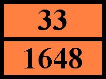 Officiell transportbenämning ACETONITRIL (METYLCYANID) ACETONITRILE Acetonitrile Beskrivning i transportdokument UN 1648 ACETONITRIL (METYLCYANID), 3, II, (D/E) UN 1648 ACETONITRILE, 3, II (2 C c.c.) UN 1648 Acetonitrile, 3, II 14.