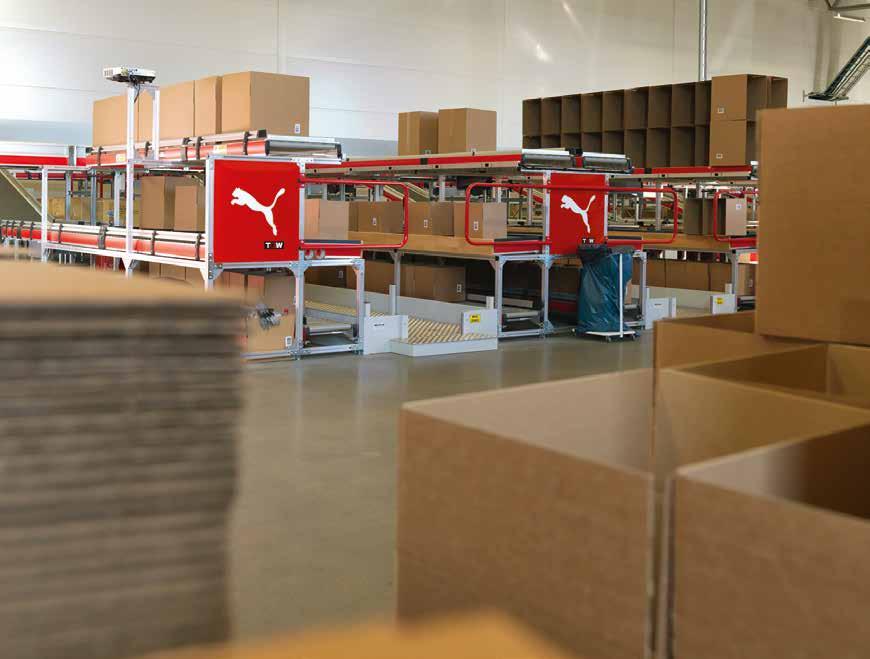 Sportskoföretaget Puma brukar förknippas med spektakulära världsrekord, men ett av de mer dolda finns på Berga industriområde i Helsingborg. Där ligger nämligen världens modernaste Pumalager.