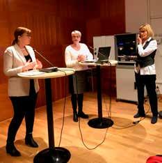 Fullsatt i Sandlersalen Länsföreningen arrangerade den 7 februari en välbesökt paneldebatt med rubriken Så bekämpar vi hjärt- och kärlsjukdomar i Stockholms län.