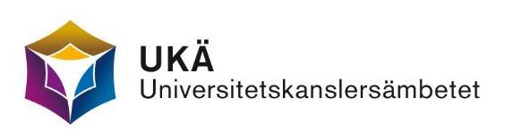 Universitetskanslersämbetet är en myndighet inom högskoleområdet.